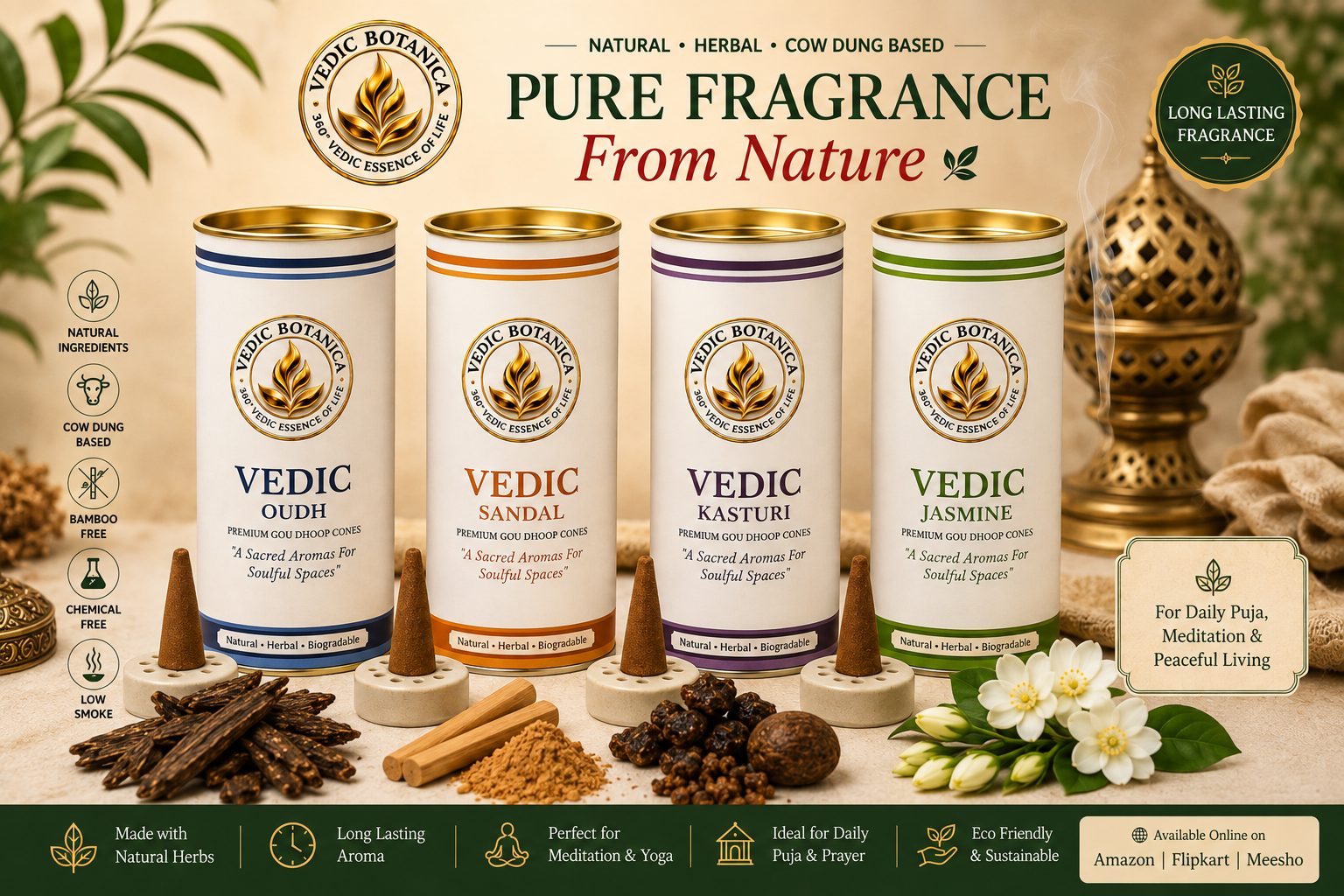 Vedic Botanica Banner
