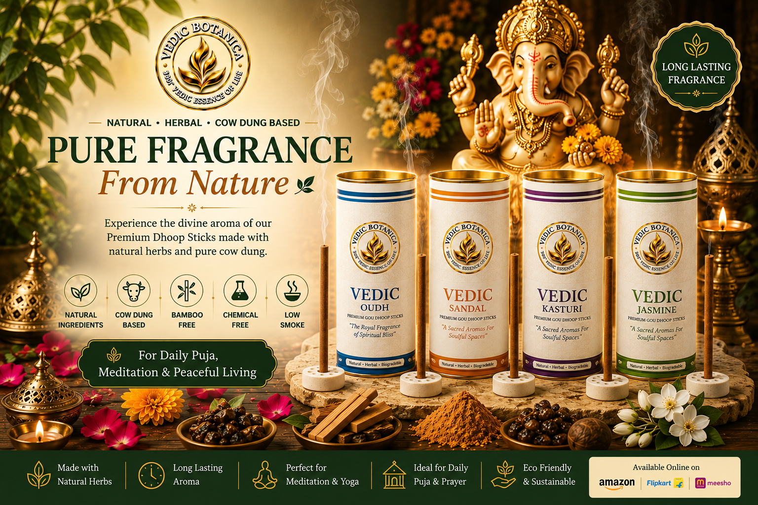 Vedic Botanica Banner
