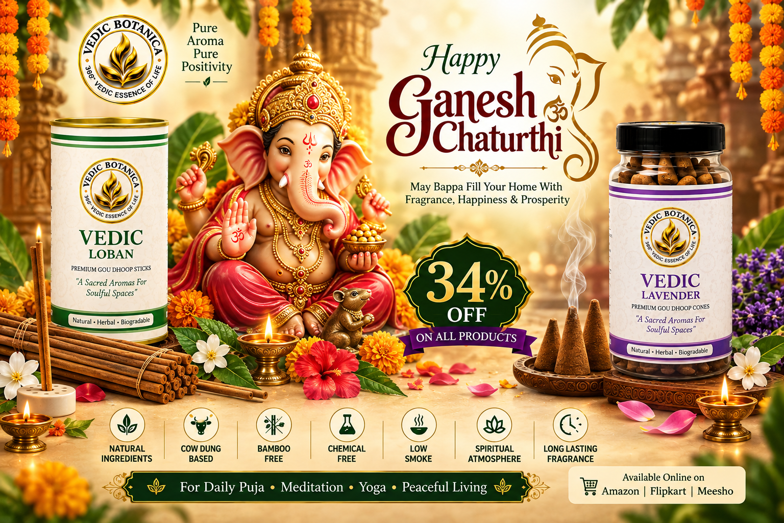 Vedic Botanica Banner