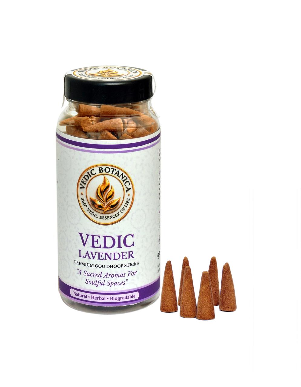 VEDIC Lavender Dhoop Cones