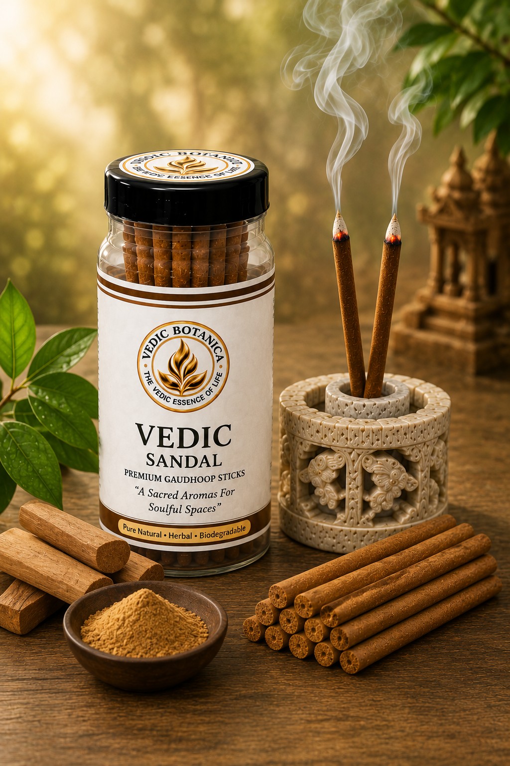 Sandal Bambooless Dhoop Sticks
