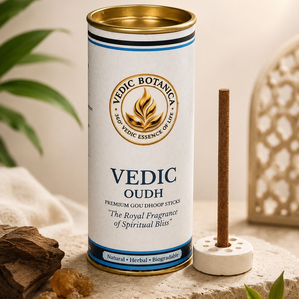 VEDIC Oudh Luxury Bambooless Dhoop Sticks