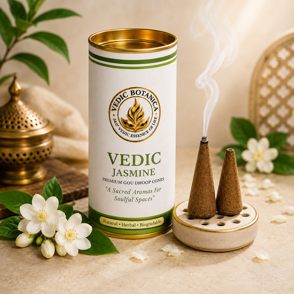 VEDIC Jasmine Luxury Dhoop Cones