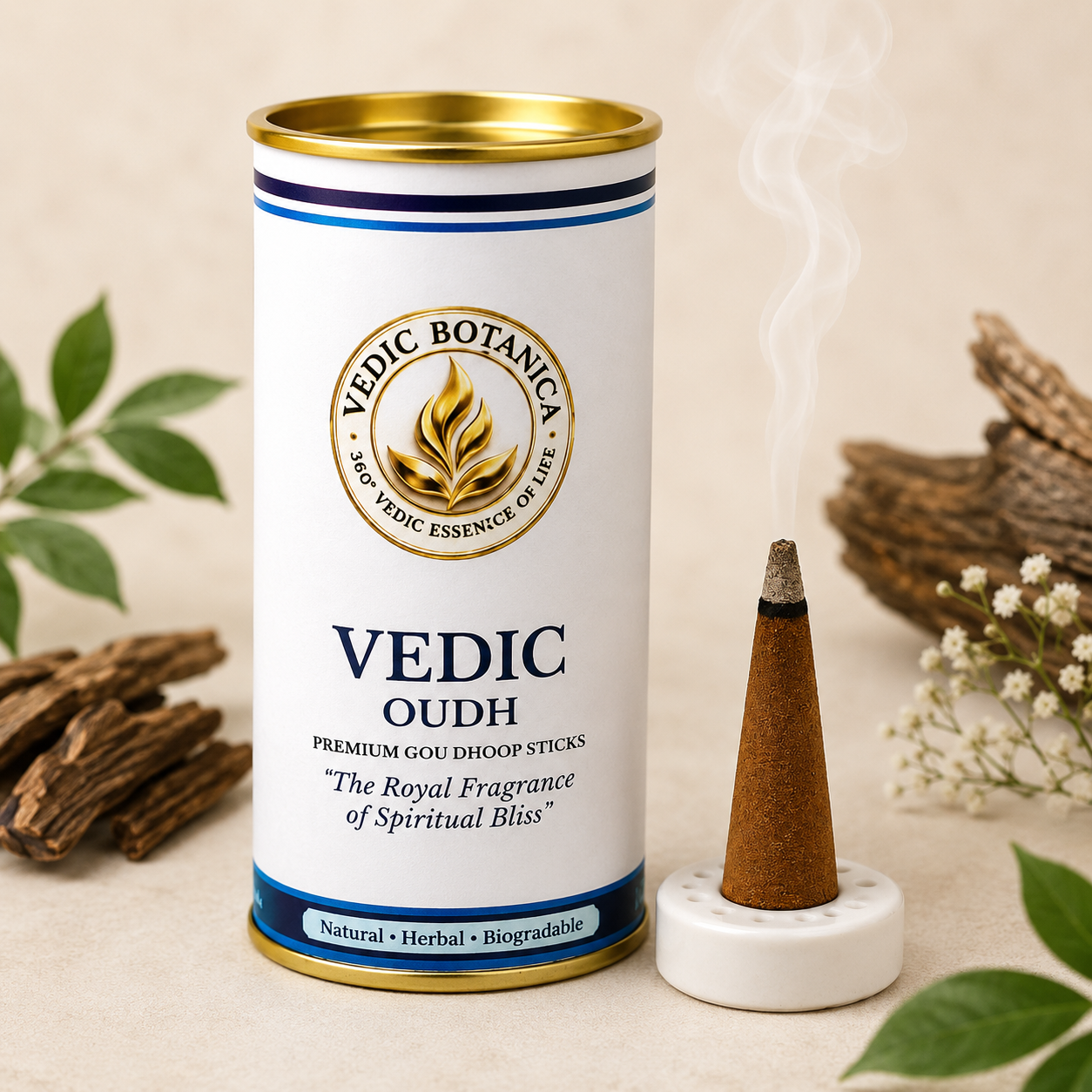 VEDIC Oudh Luxury Dhoop Cones
