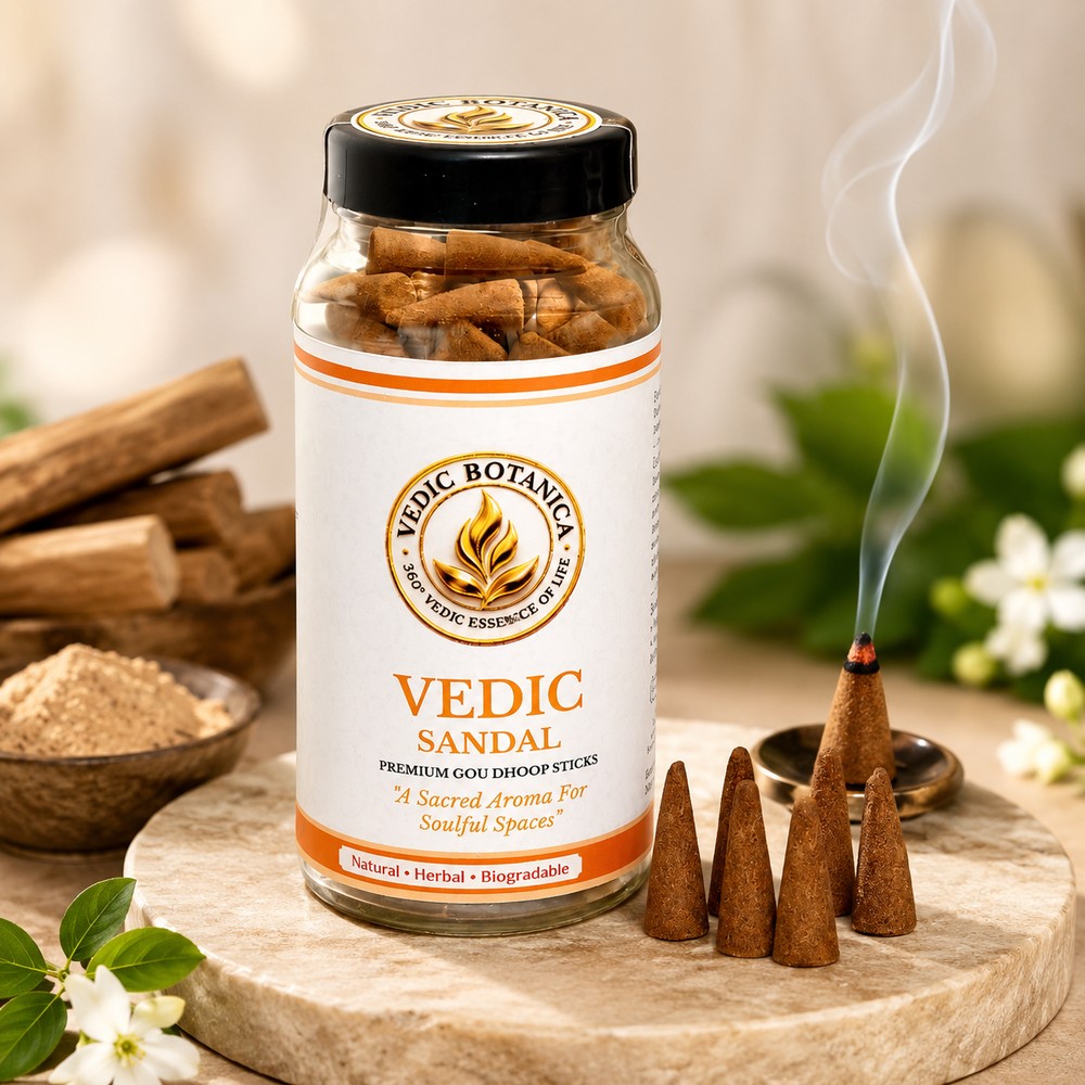 VEDIC Sandal Dhoop Cones