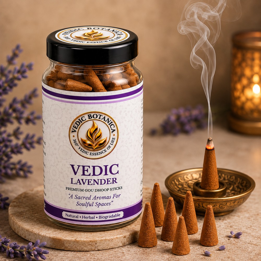 VEDIC Lavender Dhoop Cones