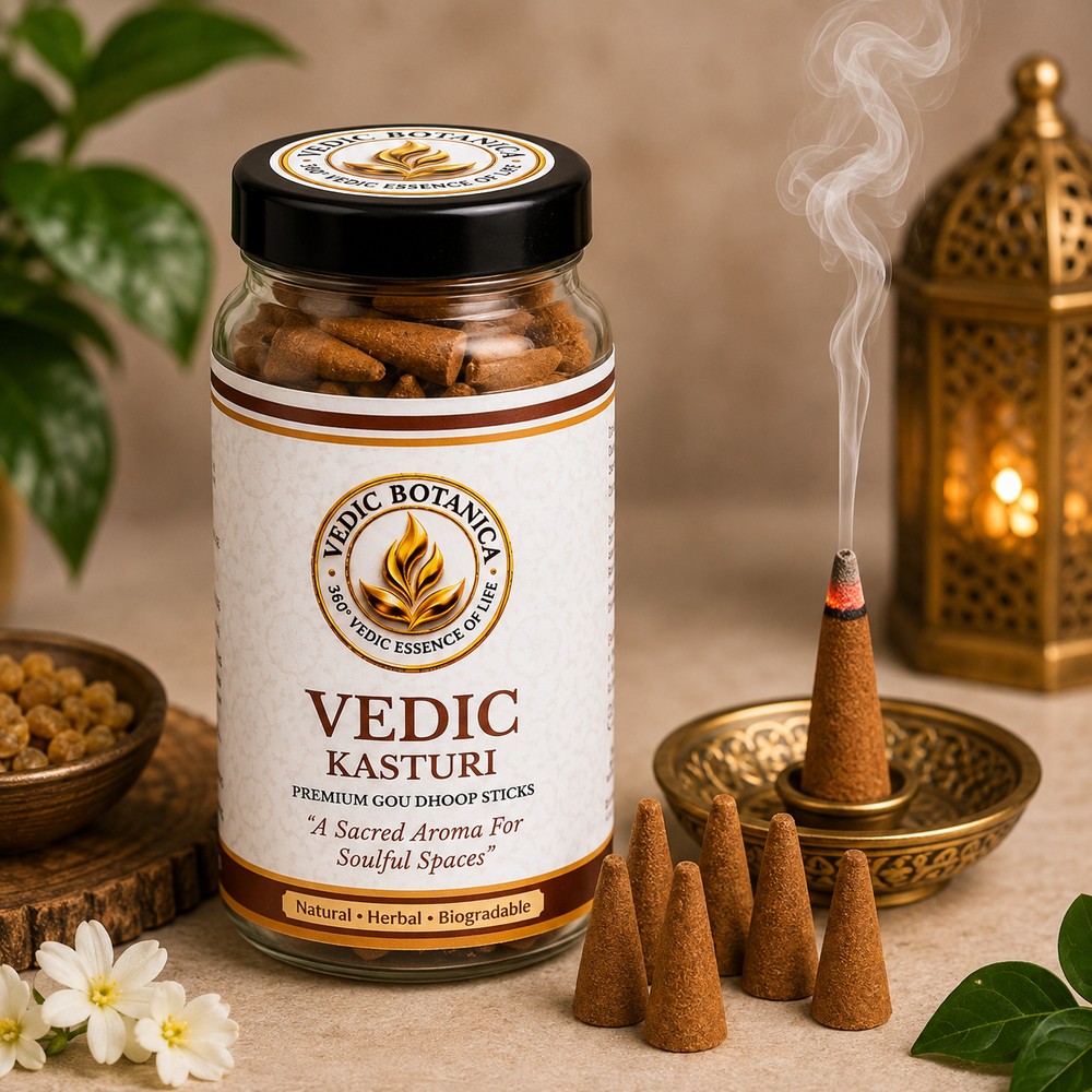 VEDIC Kasturi Dhoop Cones